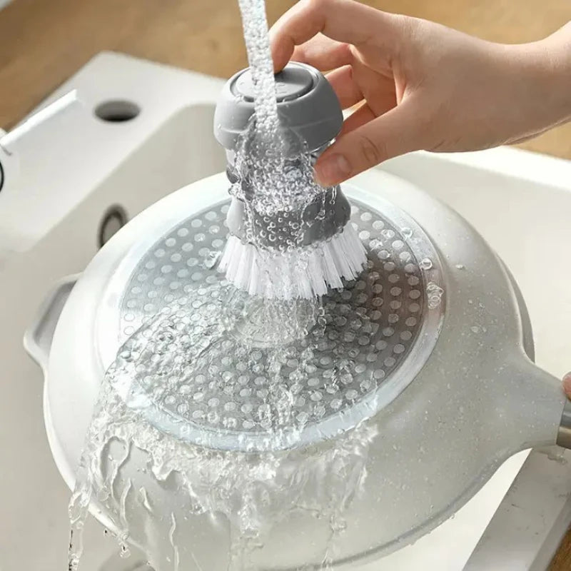 Escova de lavar louça com saboneteira